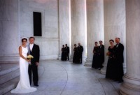 Jefferson Memorial Wedding Party