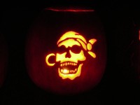 Pirate Jack-o-lantern