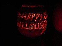 Happy Halloween Jack-o-lantern