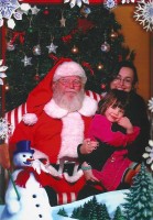 Sofie and Santa