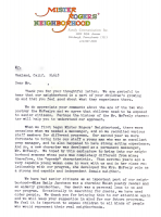 Rogers Letter Page 1