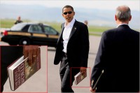 Obama and book