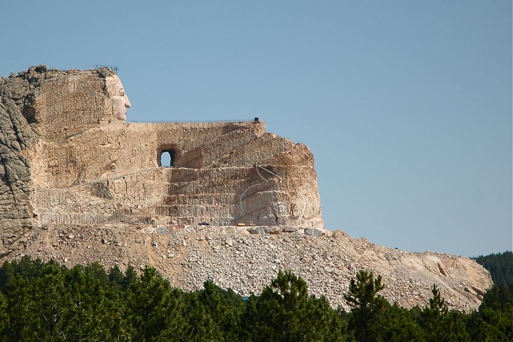 indian mountain carving