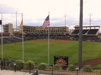 Summer fun in Albuquerque includes, of course, a trip to Isotopes Park.  Ever wonder what the view is like from the berm?